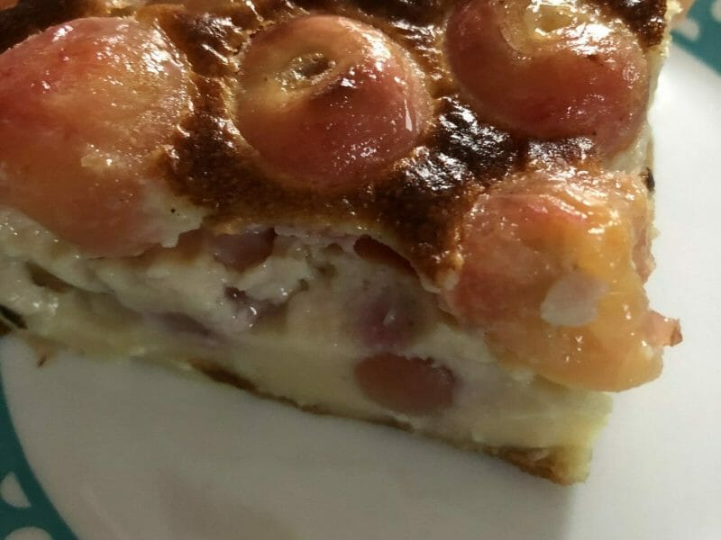 Cliquez pour zoomer ! Clafoutis aux cerises Thermomix par vivi78670911