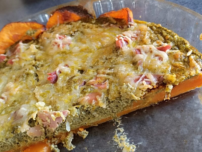 Cliquez pour zoomer ! Quiche à la patate douce, feta et jambon cru Thermomix par Marie-Ange_1