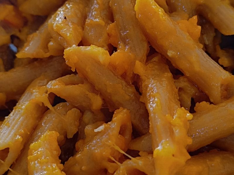 Cliquez pour zoomer ! Fusilli à la crème de potimarron et gorgonzola Thermomix par Marie-Ange_1