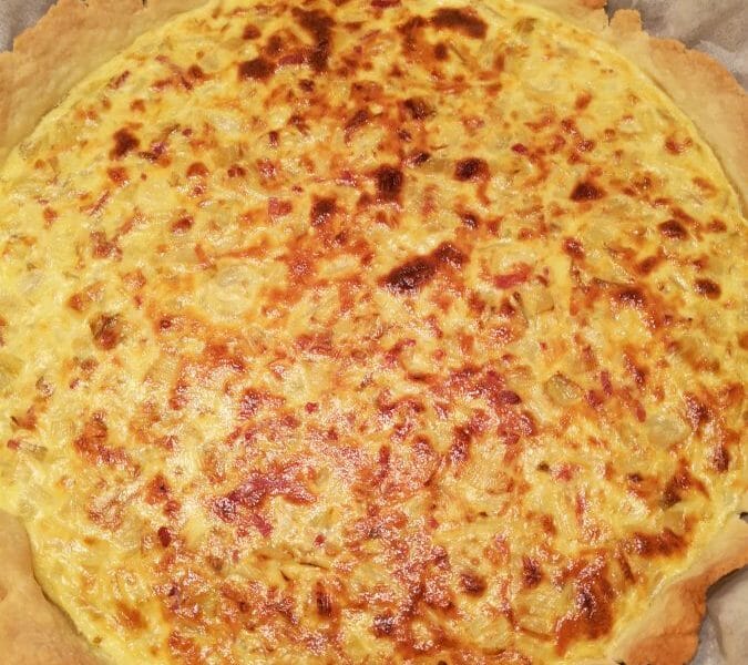 Cliquez pour zoomer ! Tarte fondante aux endives et au curry Thermomix par Gwen