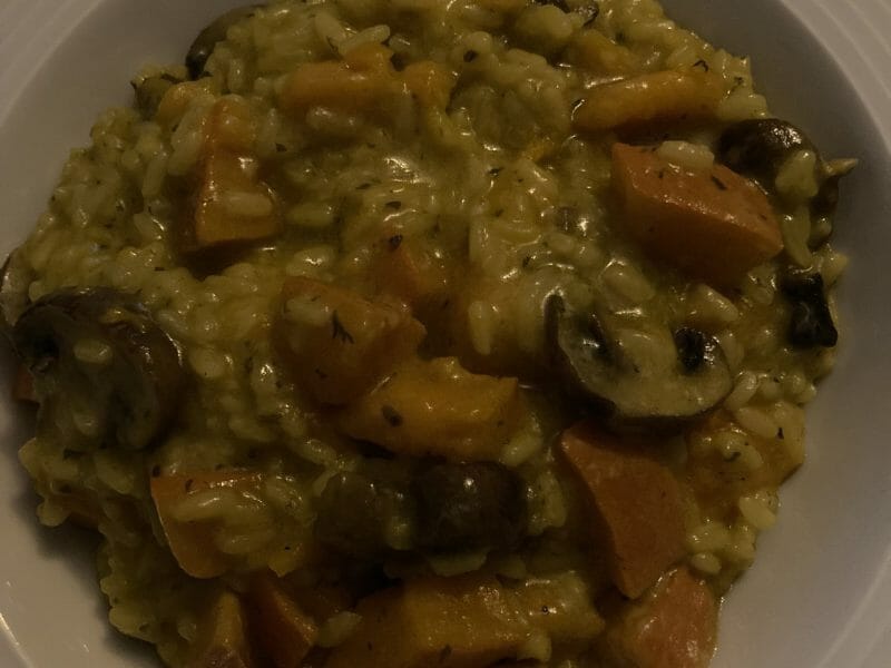Cliquez pour zoomer ! Risotto au potimarron Thermomix par Christine_18