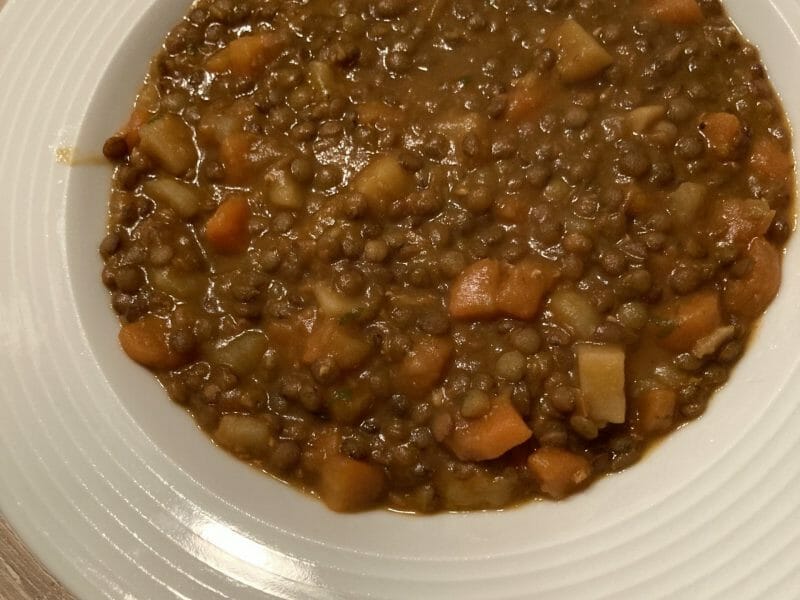 Cliquez pour zoomer ! Soupe de lentilles – 3dess Thermomix par Christine_18