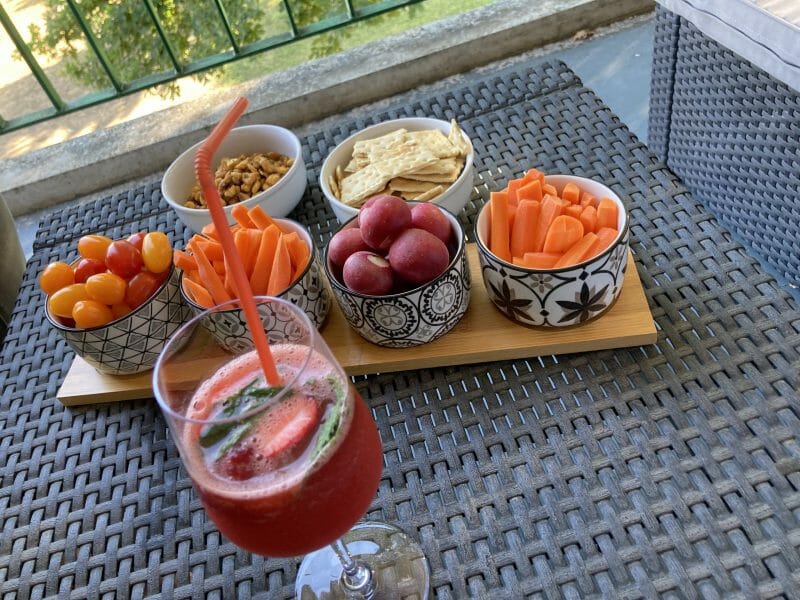 Cliquez pour zoomer ! Mojito fraise Thermomix par Christine_18