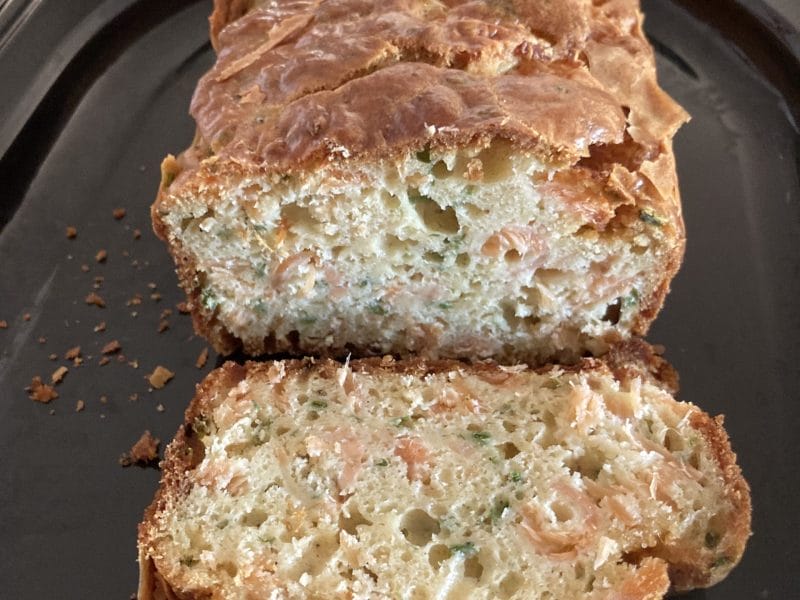 Cliquez pour zoomer ! Cake au saumon Thermomix par Christine_18