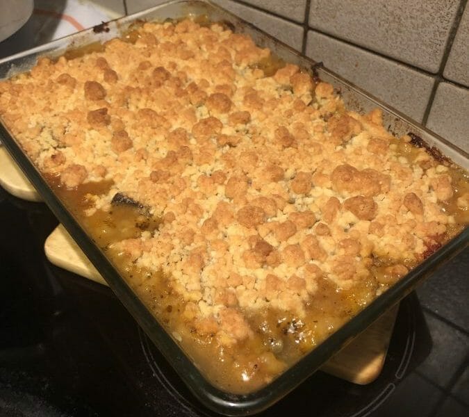 Cliquez pour zoomer ! Crumble aux légumes provençaux Thermomix par Nadia_14