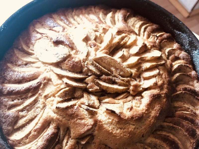 Cliquez pour zoomer ! Gâteau aux pommes et mascarpone Thermomix par Nadia_14