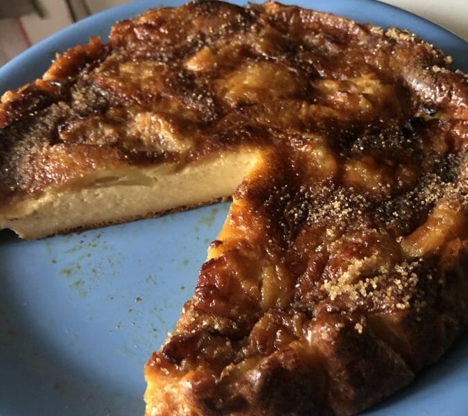 Flognarde aux pommes au Thermomix - Cookomix