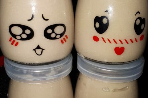 Cliquez pour zoomer ! Yaourt végétal au lait d’amandes au Thermomix