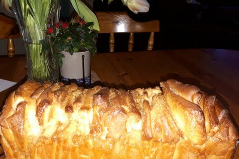 Cliquez pour zoomer ! Brioche à effeuiller à la cannelle au Thermomix