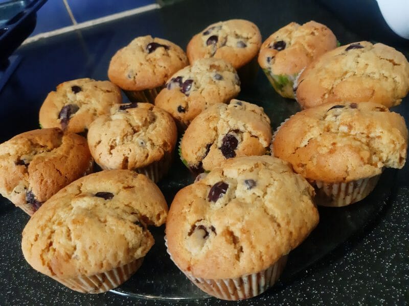 Cliquez pour zoomer ! Muffins aux myrtilles Thermomix par Floluna