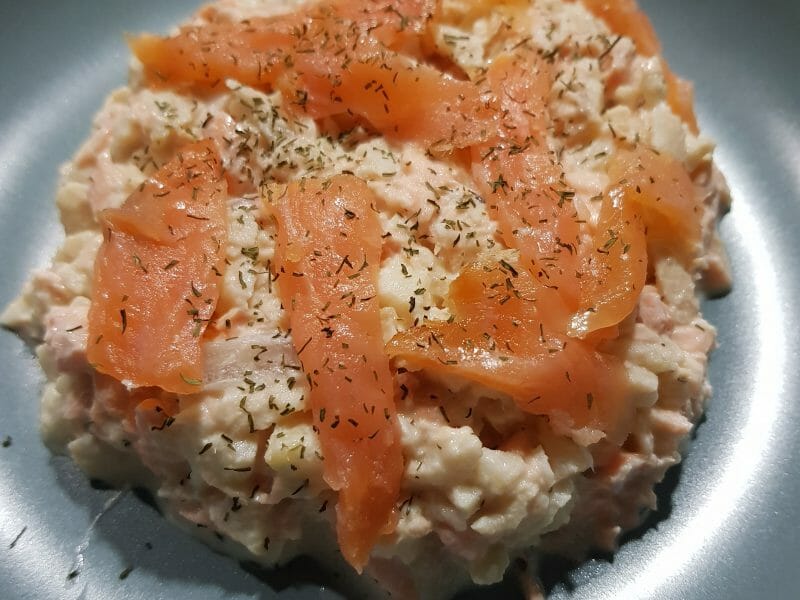 Cliquez pour zoomer ! Verrines au saumon et pommes granny Thermomix par ellydrou