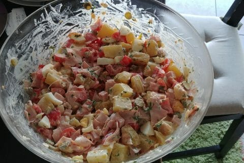 Cliquez pour zoomer ! Salade piémontaise au Thermomix