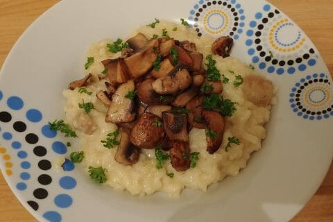 Cliquez pour zoomer ! Risotto aux cèpes au Thermomix