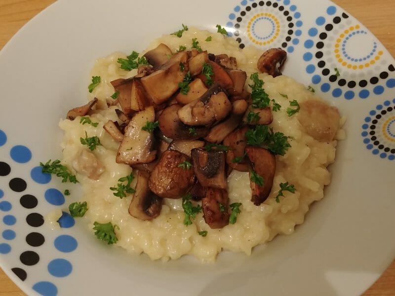 Cliquez pour zoomer ! Risotto aux cèpes Thermomix par clara1337