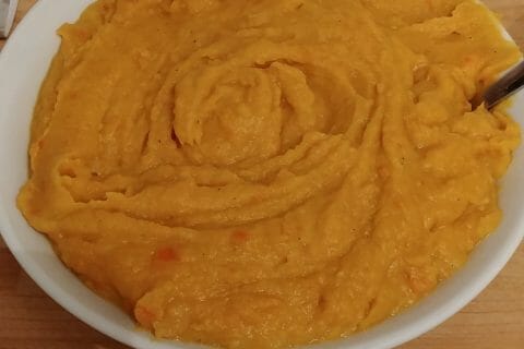 Cliquez pour zoomer ! Purée de patates douces au lait de coco au Thermomix