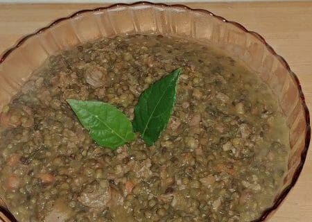 Cliquez pour zoomer ! Lentilles et ses saucisses au Thermomix