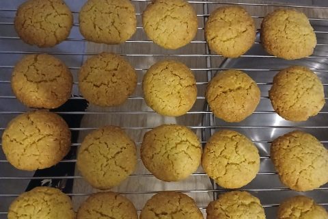 Cliquez pour zoomer ! Biscuits aux flocons d’avoine et amandes Thermomix par Aurore_Paree