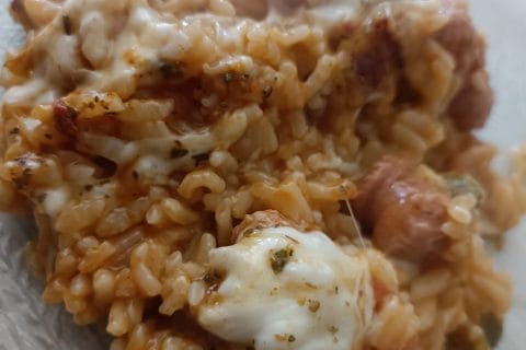 Cliquez pour zoomer ! Gratin de riz façon pizza Thermomix par Aurore_Paree