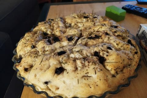 Cliquez pour zoomer ! Focaccia Thermomix par Vir