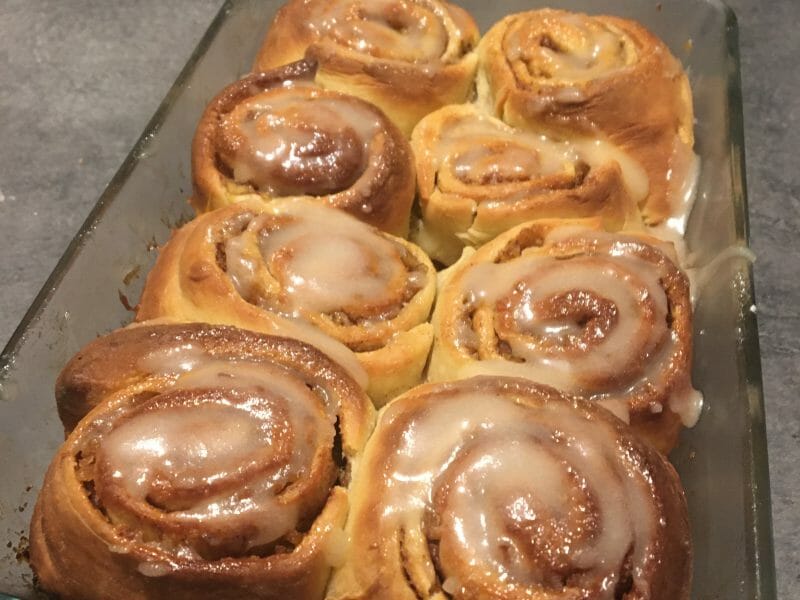 Cliquez pour zoomer ! Roulés aux pommes et à la cannelle Thermomix par Jennifix