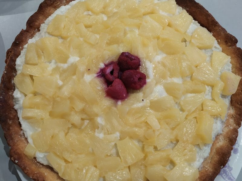 Cliquez pour zoomer ! Tarte piña colada Thermomix par Fanny_Lysis