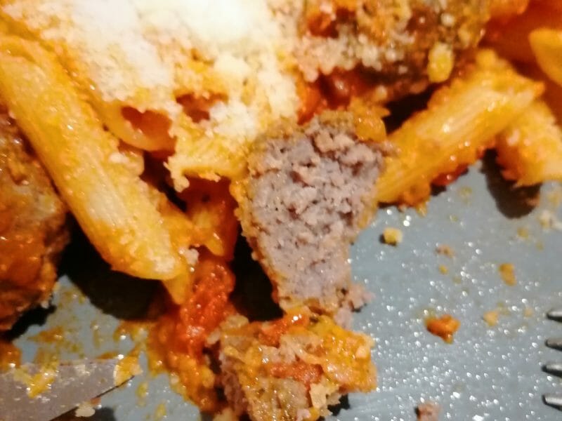 Cliquez pour zoomer ! Boulettes de viandes à la sauce tomate Thermomix par Blanche_Pattes