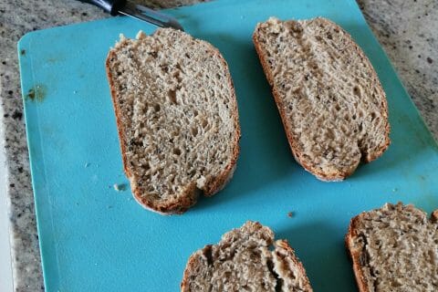 Cliquez pour zoomer ! Tartines normandes pommes et camembert Thermomix par Blanche_Pattes