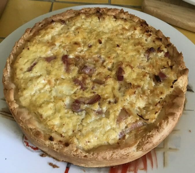 Cliquez pour zoomer ! Zwiebelkuchen – gâteau aux oignons Thermomix par 535@8306