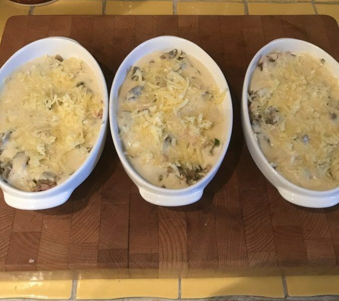 Cliquez pour zoomer ! Cassolettes de champignons aux petits lardons Thermomix par 535@8306