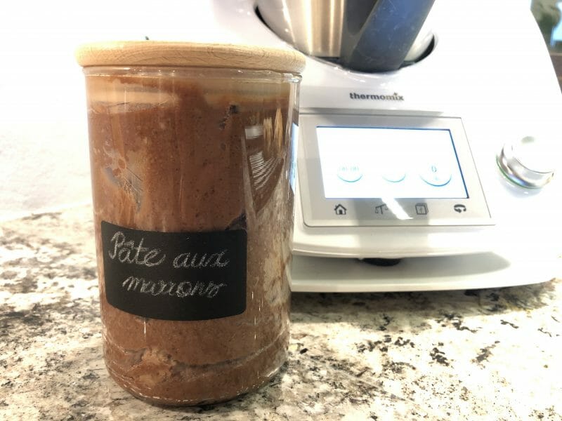 Cliquez pour zoomer ! Pâte à tartiner aux marrons Thermomix par Ihilien