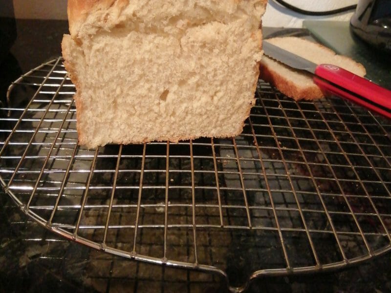 Cliquez pour zoomer ! Brioche tressée à la mie filante Thermomix par Nahiti