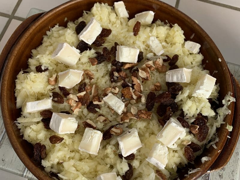 Cliquez pour zoomer ! Salade pommes, chou et noix Thermomix par Suzydbn