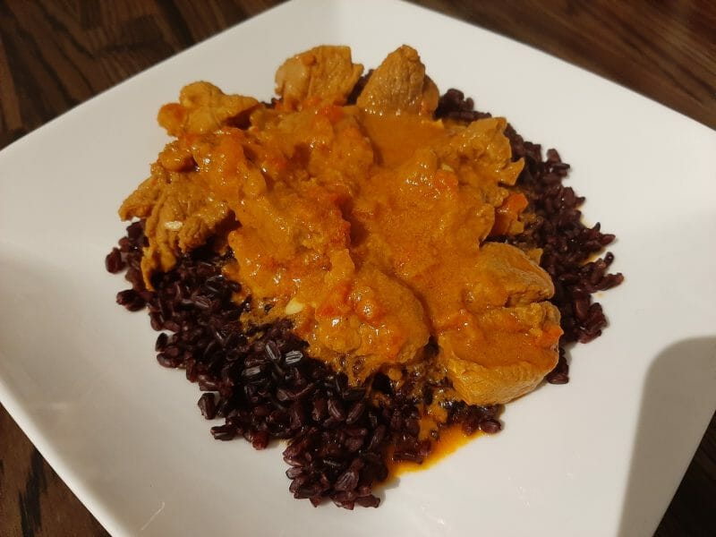 Cliquez pour zoomer ! Sauté de porc au curry Thermomix par Ce_1