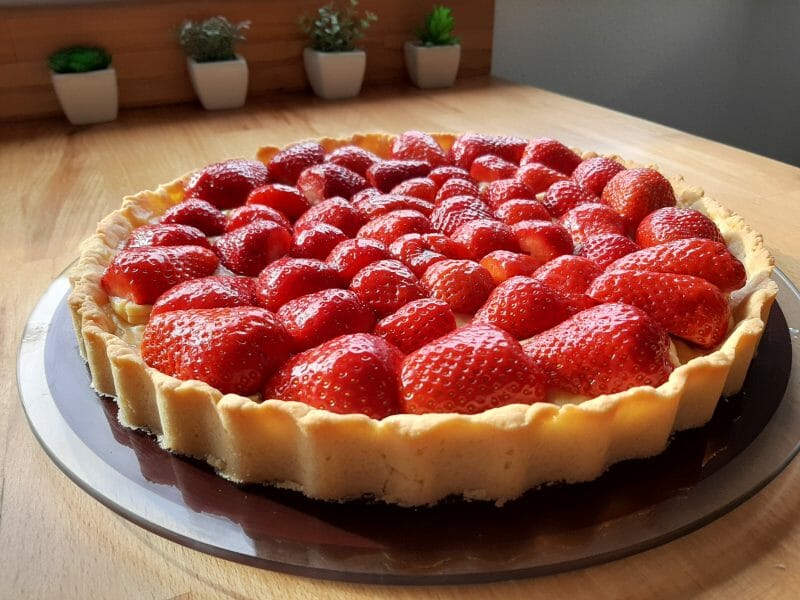 Cliquez pour zoomer ! Tarte aux fraises Thermomix par Ce_1