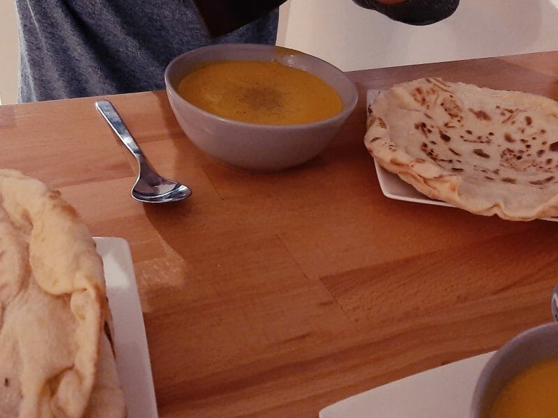 Cliquez pour zoomer ! Velouté carottes et pommes, au lait de coco Thermomix par Ce_1