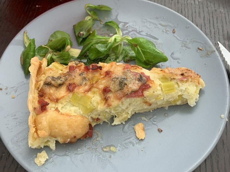 Cliquez pour zoomer ! Tarte aux poireaux et gorgonzola Thermomix par Typheange