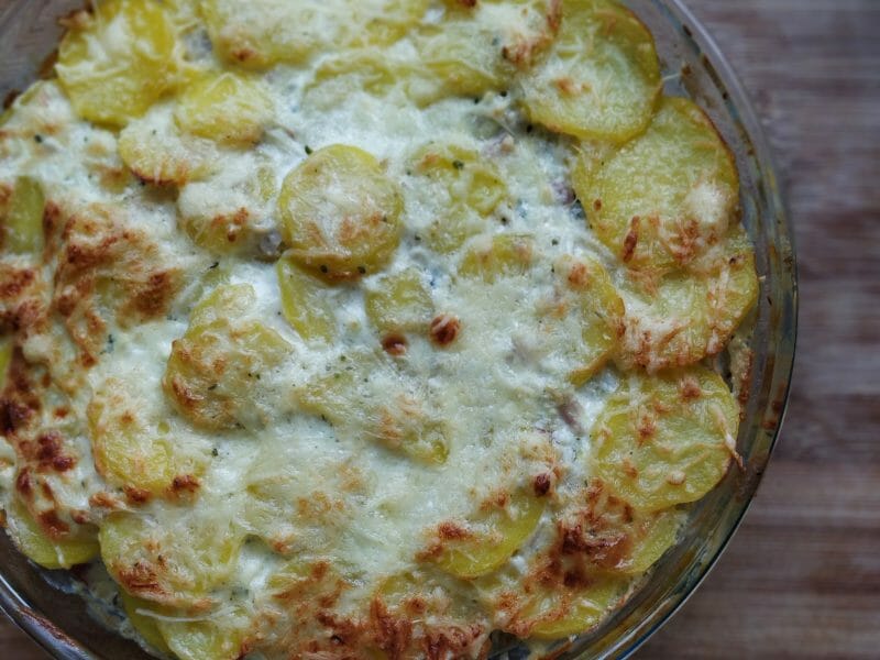 Cliquez pour zoomer ! Gratin de pommes de terre au Boursin Thermomix par Sophia
