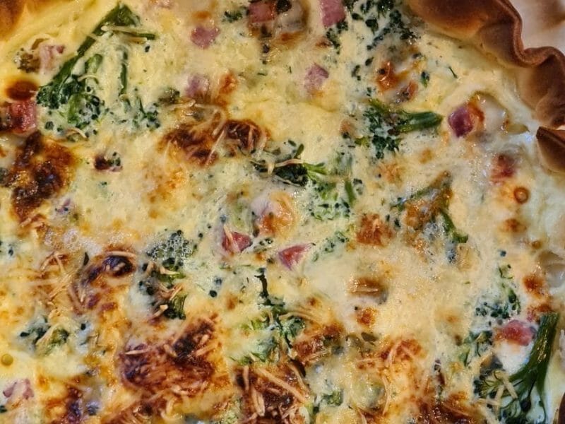 Cliquez pour zoomer ! Tarte aux brocolis et roquefort Thermomix par Sev130583