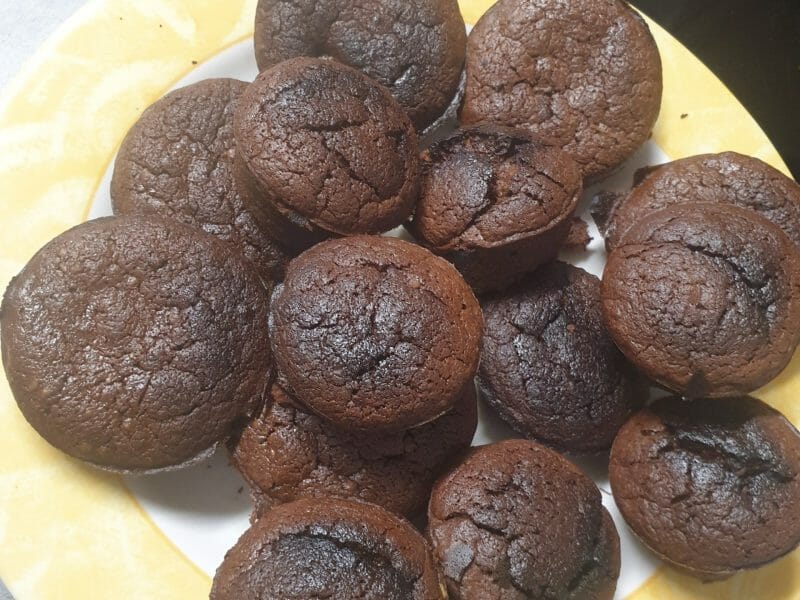 Cliquez pour zoomer ! Browfins choco banane et pécan Thermomix par caromi