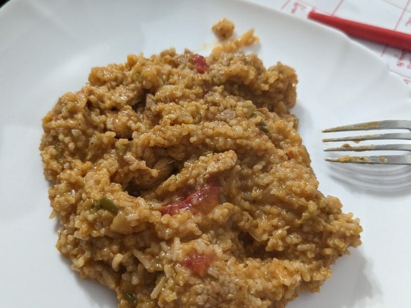 Cliquez pour zoomer ! Côtes de porc au riz jaune Thermomix par caromi