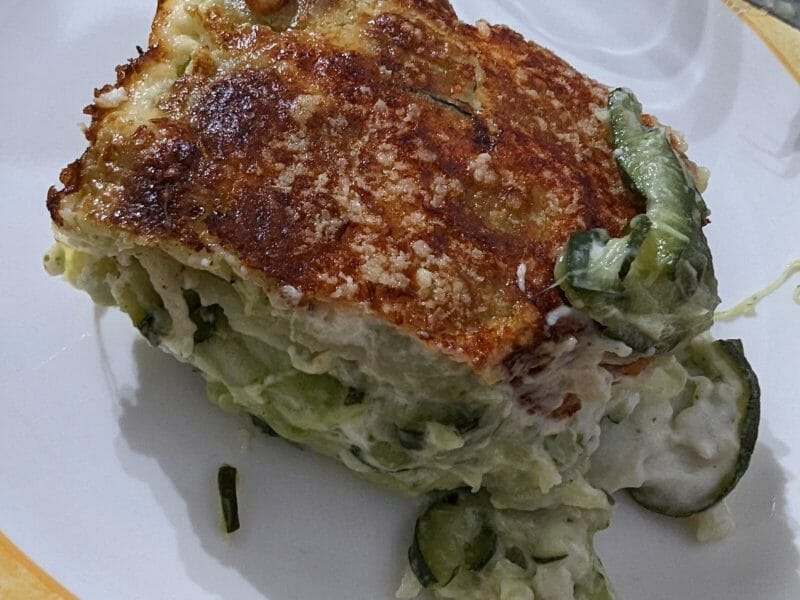 Cliquez pour zoomer ! Gratin de ravioles aux courgettes Thermomix par caromi