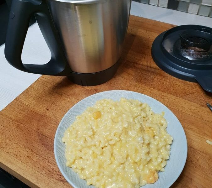 Cliquez pour zoomer ! Fusilli à la crème de potimarron et gorgonzola Thermomix par Michael_8