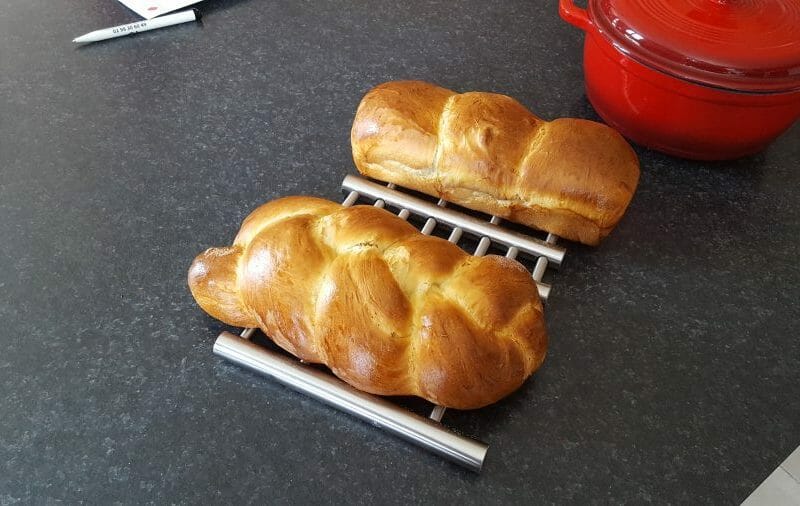 Cliquez pour zoomer ! Brioche tressée à la mie filante Thermomix par Sandrine