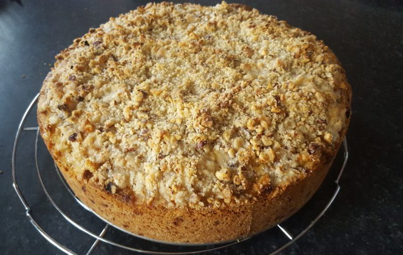 Cliquez pour zoomer ! Tarte aux pommes façon crumble Thermomix par Sandrine