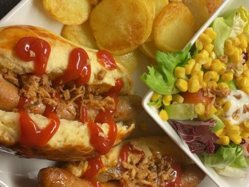 Cliquez pour zoomer ! Pain à hot-dog Thermomix par Nora