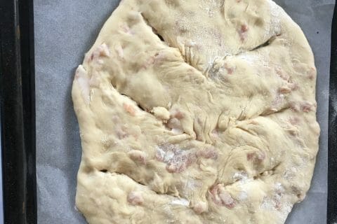 Cliquez pour zoomer ! Fougasse olives et lardons Thermomix par Stephane_mc21