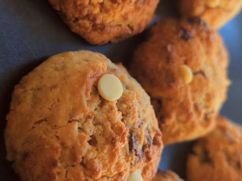 Cliquez pour zoomer ! Cookies à la noix de coco et pépites de chocolat Thermomix par kimkham