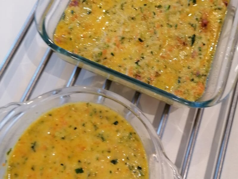 Cliquez pour zoomer ! Flan de courgettes Thermomix par Laurence_09