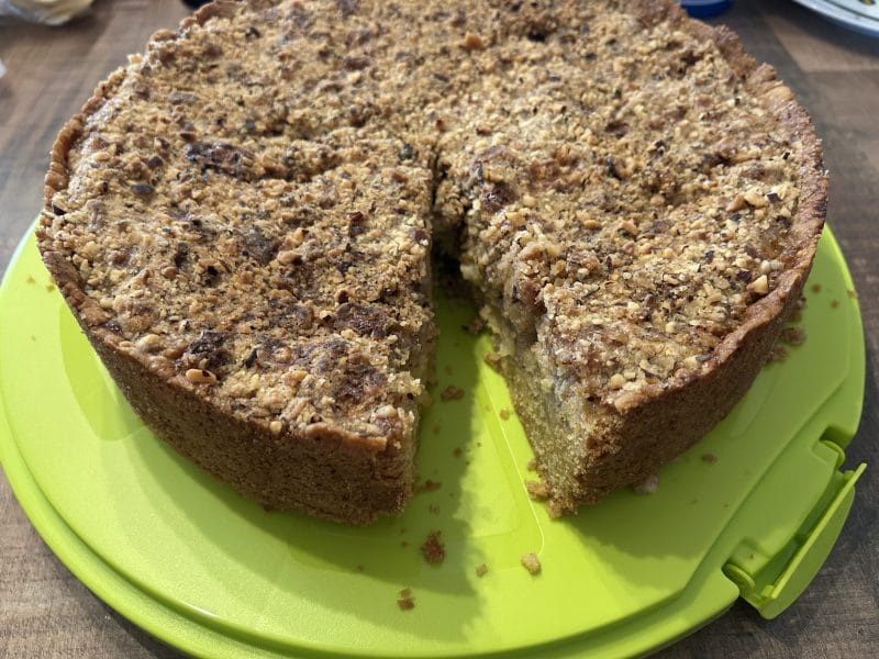 Cliquez pour zoomer ! Tarte aux pommes façon crumble Thermomix par Kelly