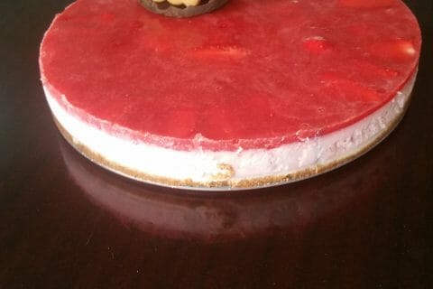 Cliquez pour zoomer ! Bavarois aux fraises Thermomix par emy29